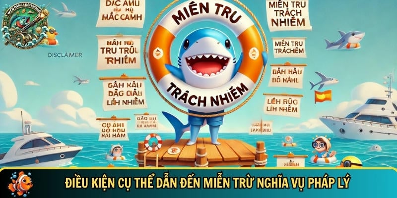 Tìm hiểu điều kiện cụ thể dẫn đến miễn trừ trách nhiệm