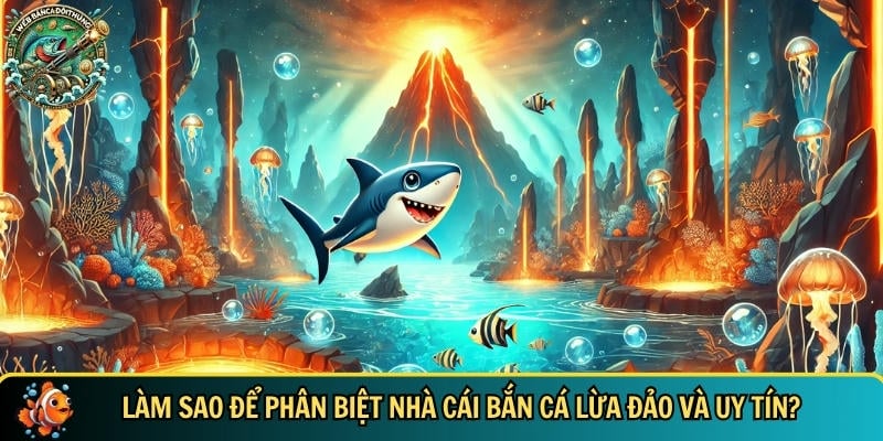 Cách phân biệt nhà cái bắn cá đổi thưởng nào là uy tín