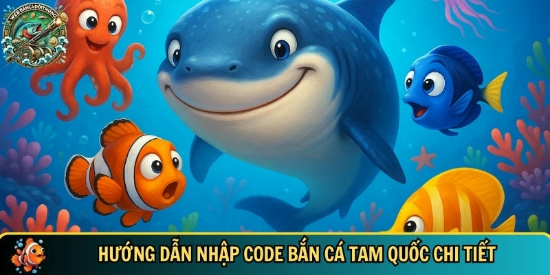 Quy trình nhập code bắn cá tam quốc chi tiết