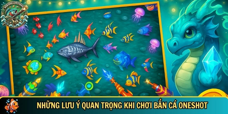 Những điểm bạn cần lưu tâm khi chơi bắn cá oneshot